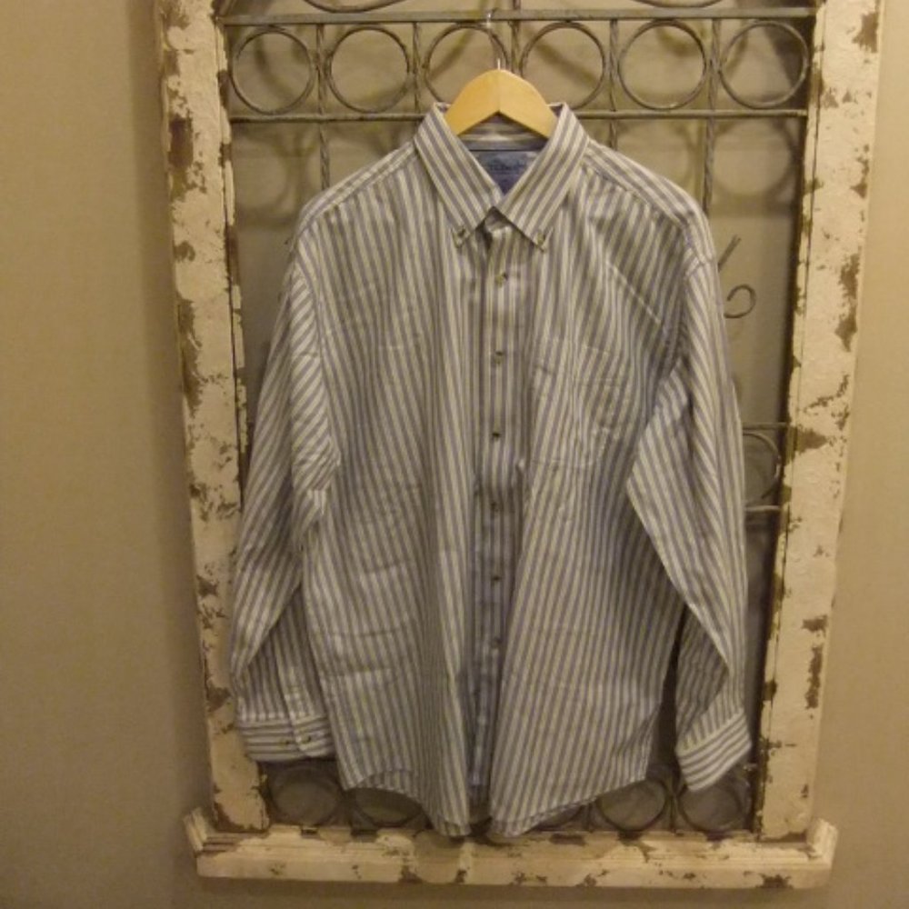 L.L. BEAN MENS L/S BUTTON DOWN COLLAR SHIRT-LARGE